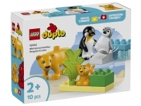 Vilda djurfamiljer: Pingviner och lejon (Duplo)